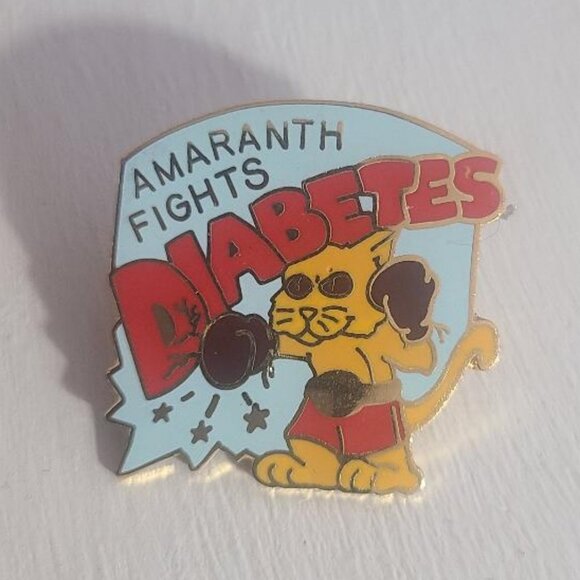 Order Of The Amaranth Vintage Lapel Pin Tie Tack Brooch - Picture 1 of 4